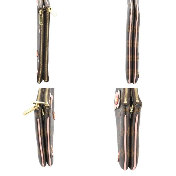 💎✨BEAUTIFUL✨💎Authentic Louis Vuitton Blooming Flower Double Zip Pochette Bag - Picture 5 of 8